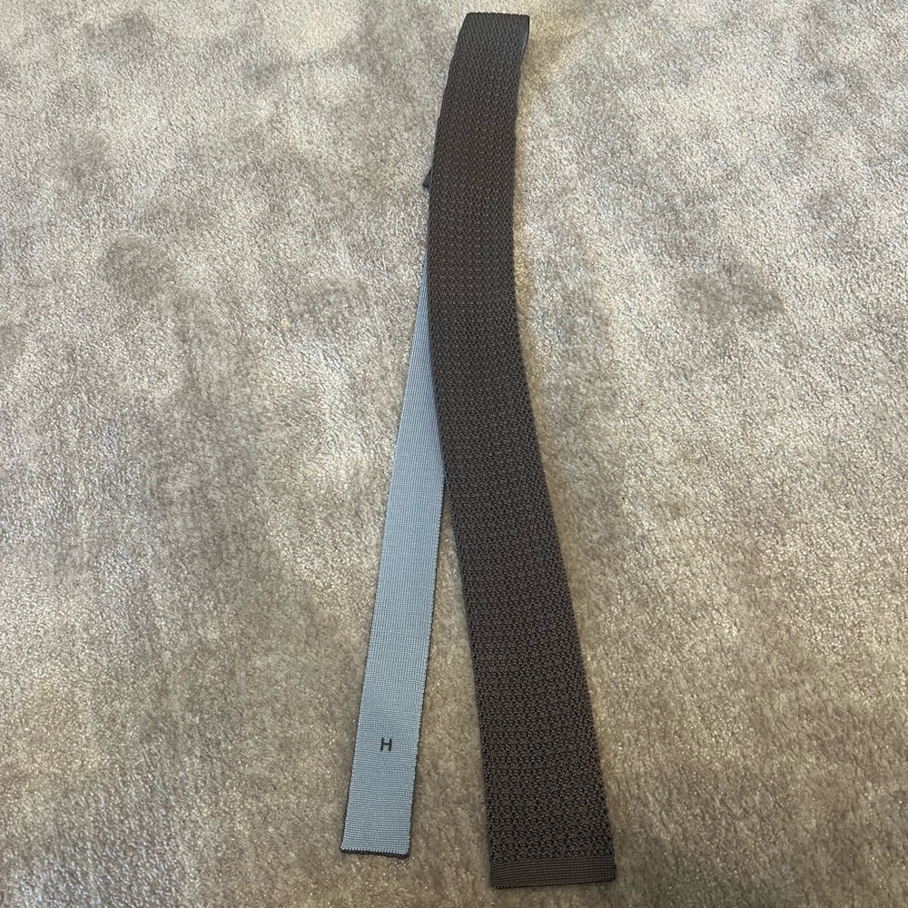 Hermes knit tie